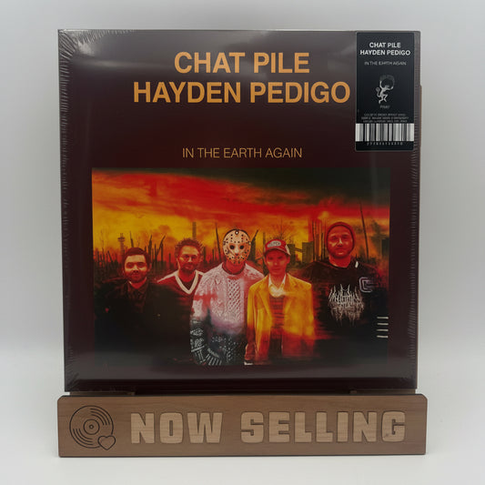 Chat Pile And Hayden Pedigo - In The Earth Again Vinyl LP Color in Color Splatter SEALED
