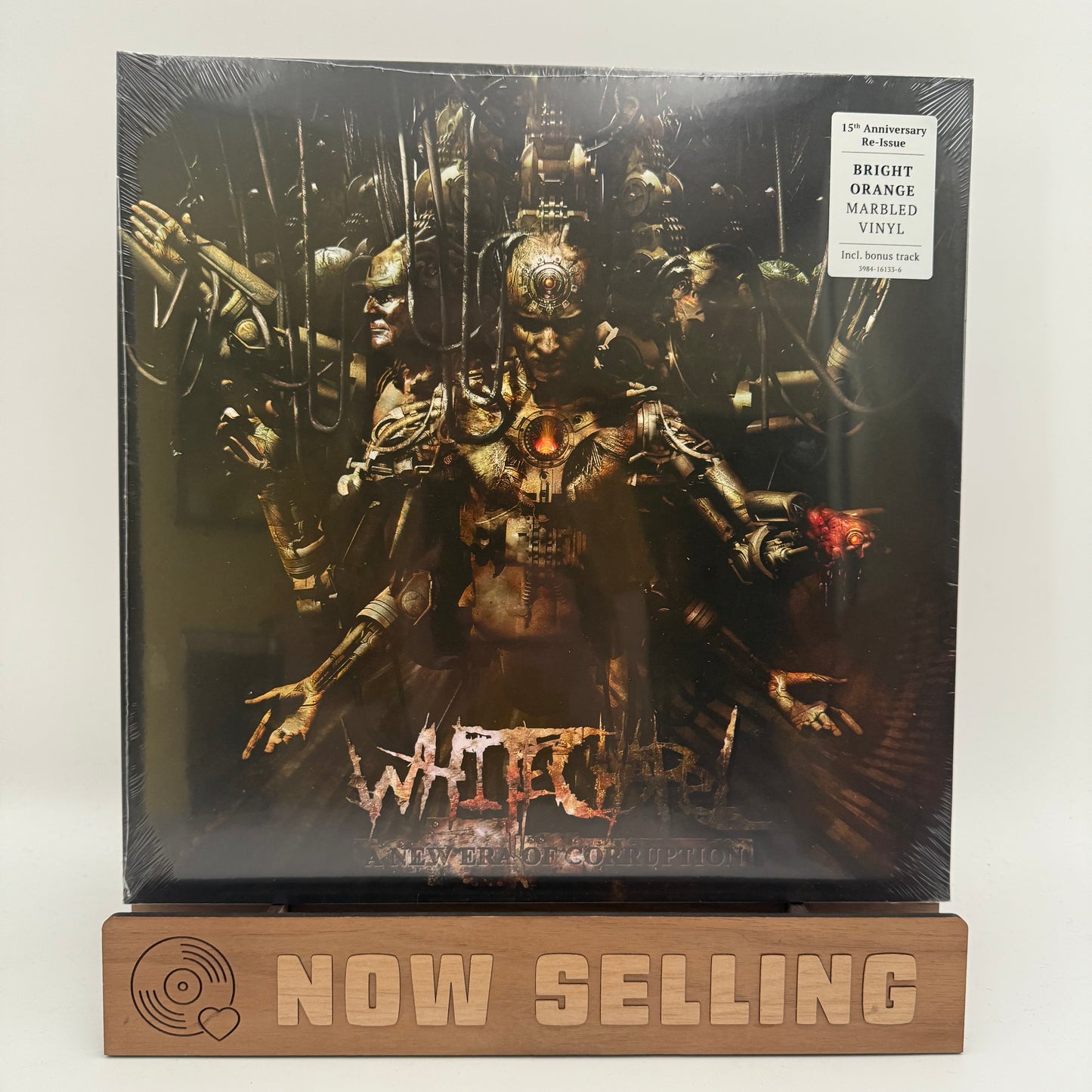 Whitechapel - A New Era Of Corruption Vinyl LP Reissue Bright Orange Marbled SEALED
