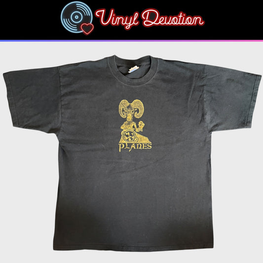 Planes Mistaken For Stars Band Goat 2001 Vintage T-Shirt Size XL