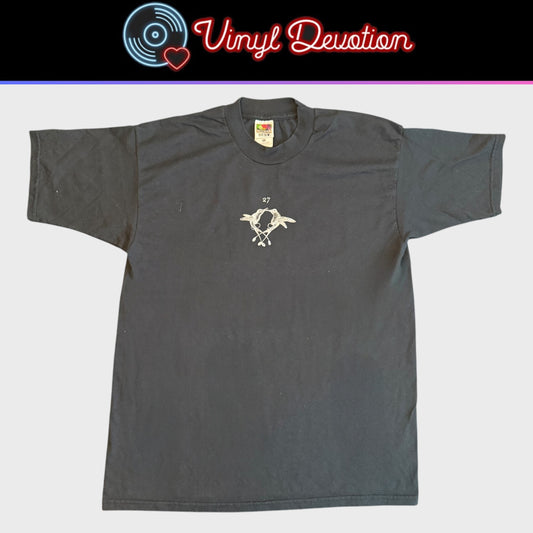 27 Band Try / Night Black Vintage T-Shirt Size L Cave In Zozobra Anodyne