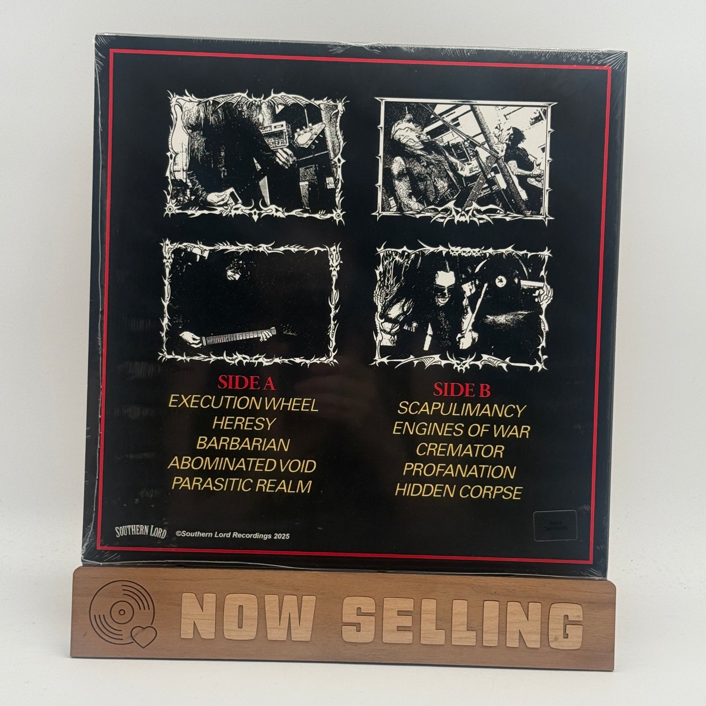 Hedonist - Scapulimancy Vinyl LP Reissue Silver SEALED