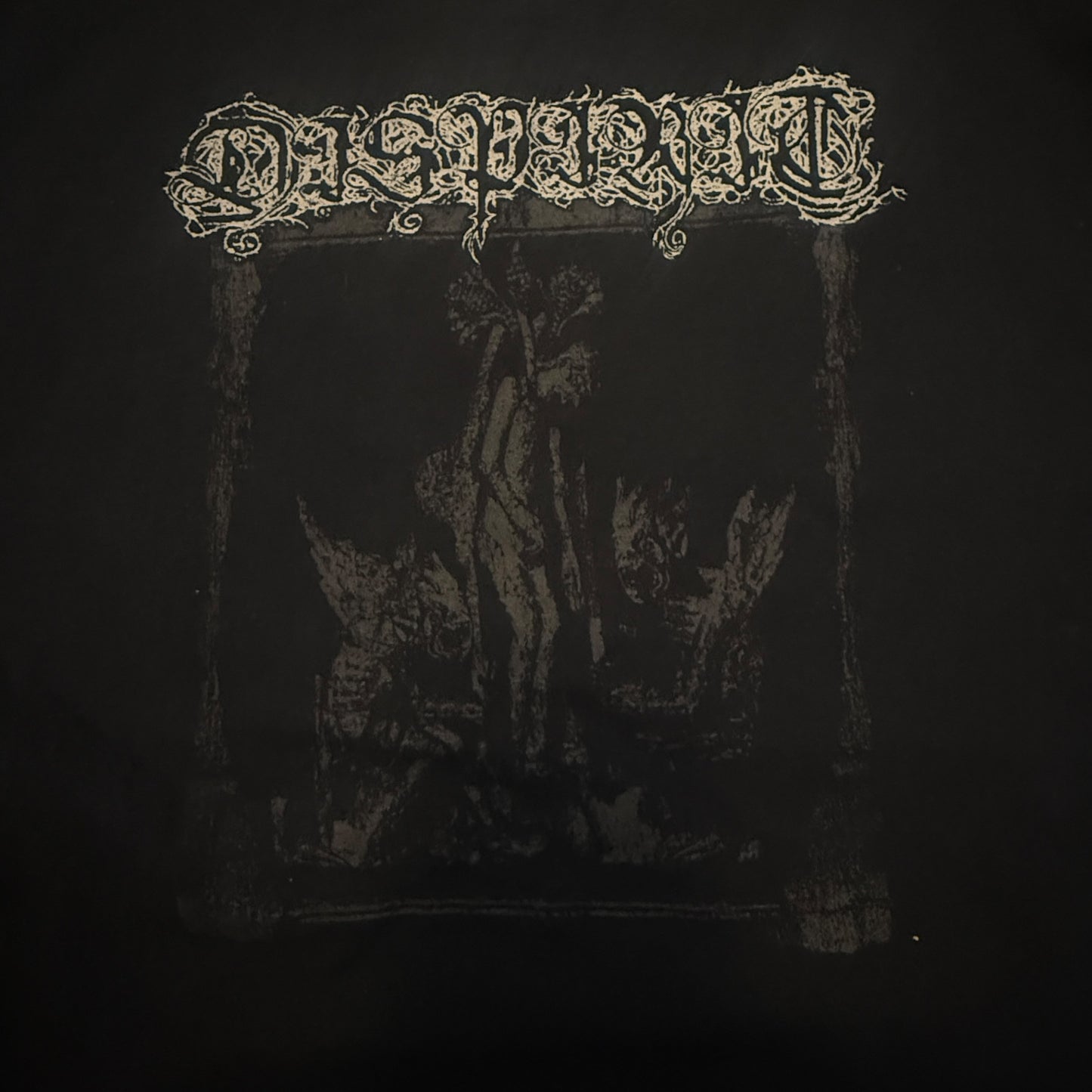 Dispirit Band T-Shirt Size M Black Metal Asunder Lycus Crash Worship