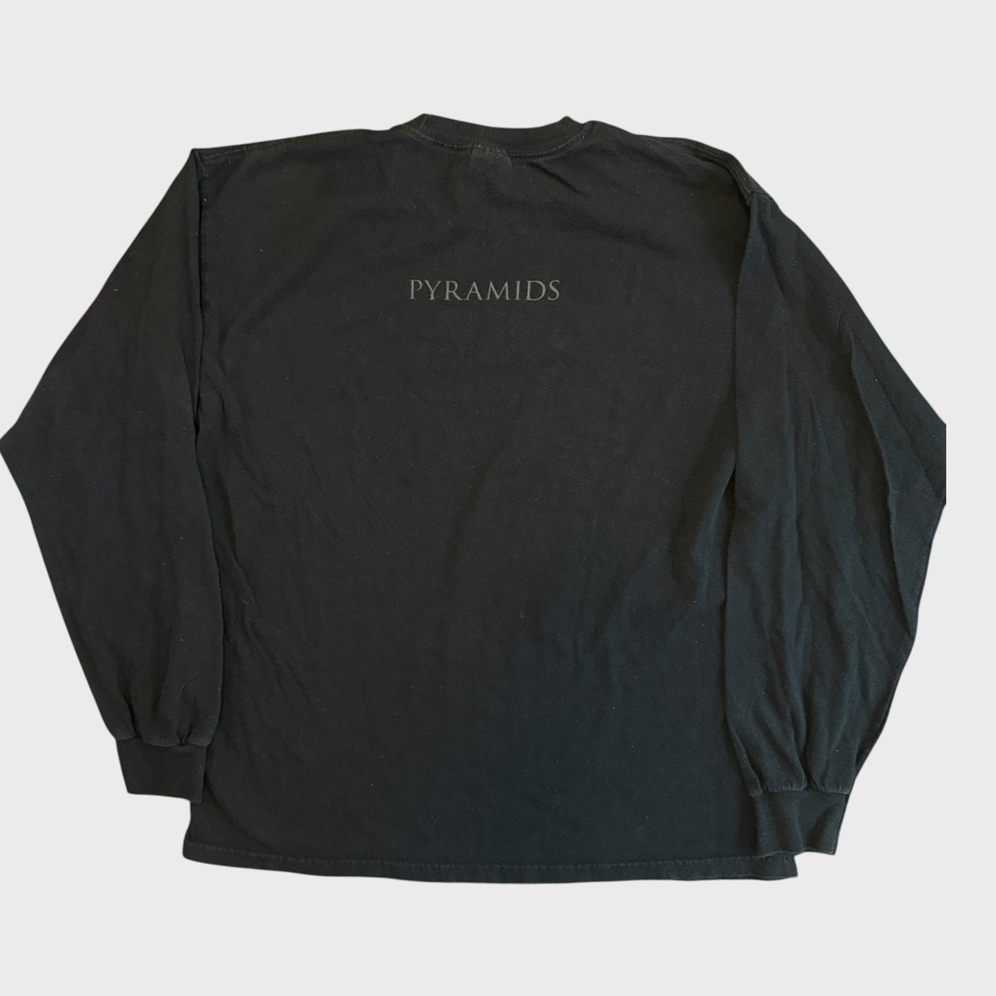 Pyramids Band Self Titled Vintage Long Sleeve T-Shirt Size L Split Cranium RX Bandits Mamiffer