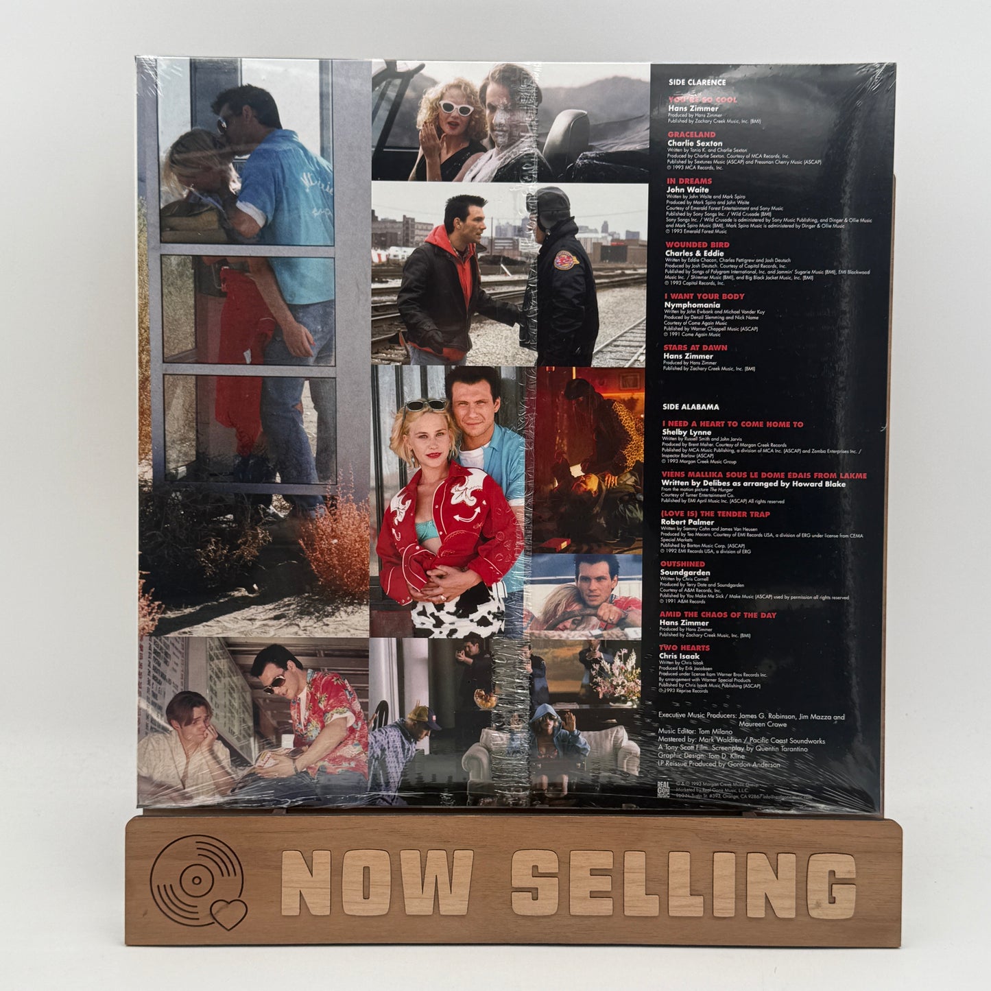 True Romance Soundtrack Vinyl LP Turquoise SEALED Soundgarden Hans Zimmer