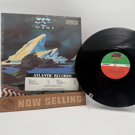 Yes Band - Drama Vinyl LP Original 1st Press Promo Numbered