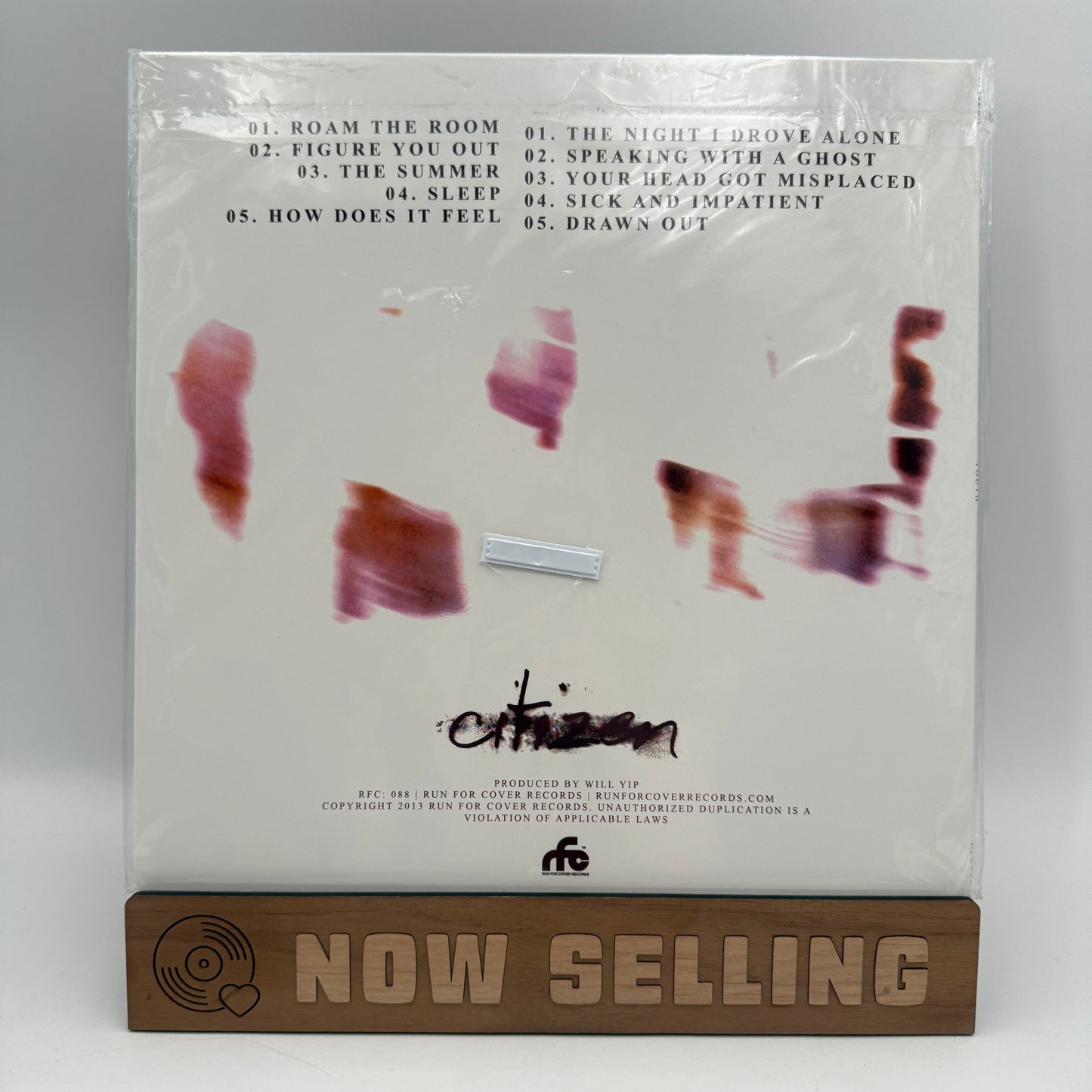 Citizen - Youth Vinyl LP White Pink Galaxy SIGNED