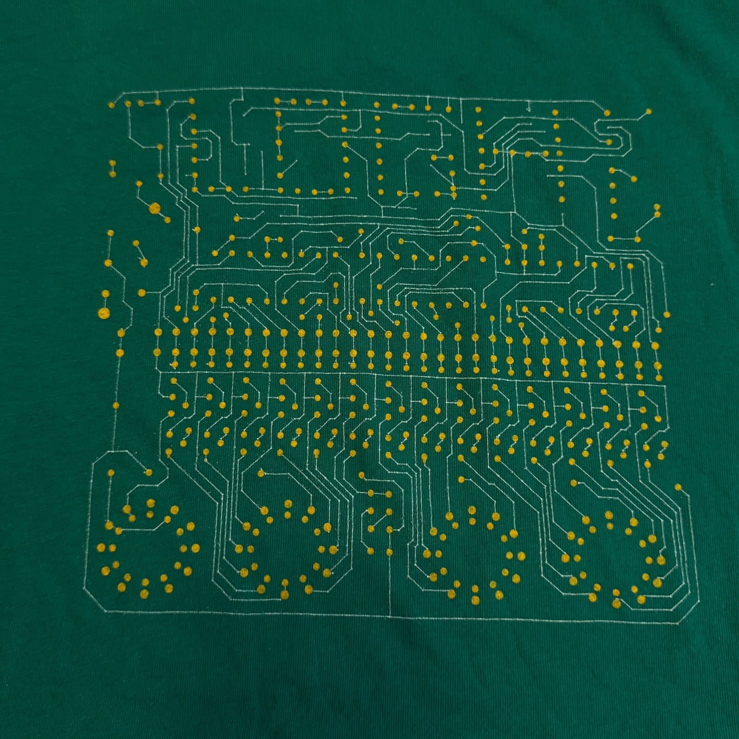 LOGH Band T-Shirt Size L Green Hydra Head Bad Taste Records