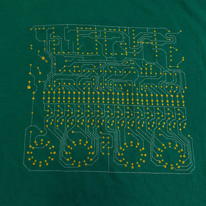 LOGH Band T-Shirt Size L Green Hydra Head Bad Taste Records