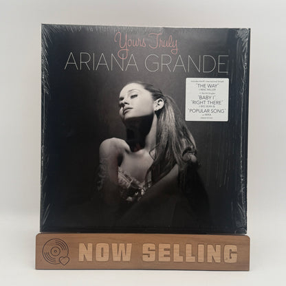 Ariana Grande - Yours Truly Vinyl LP Clear & White Swirl