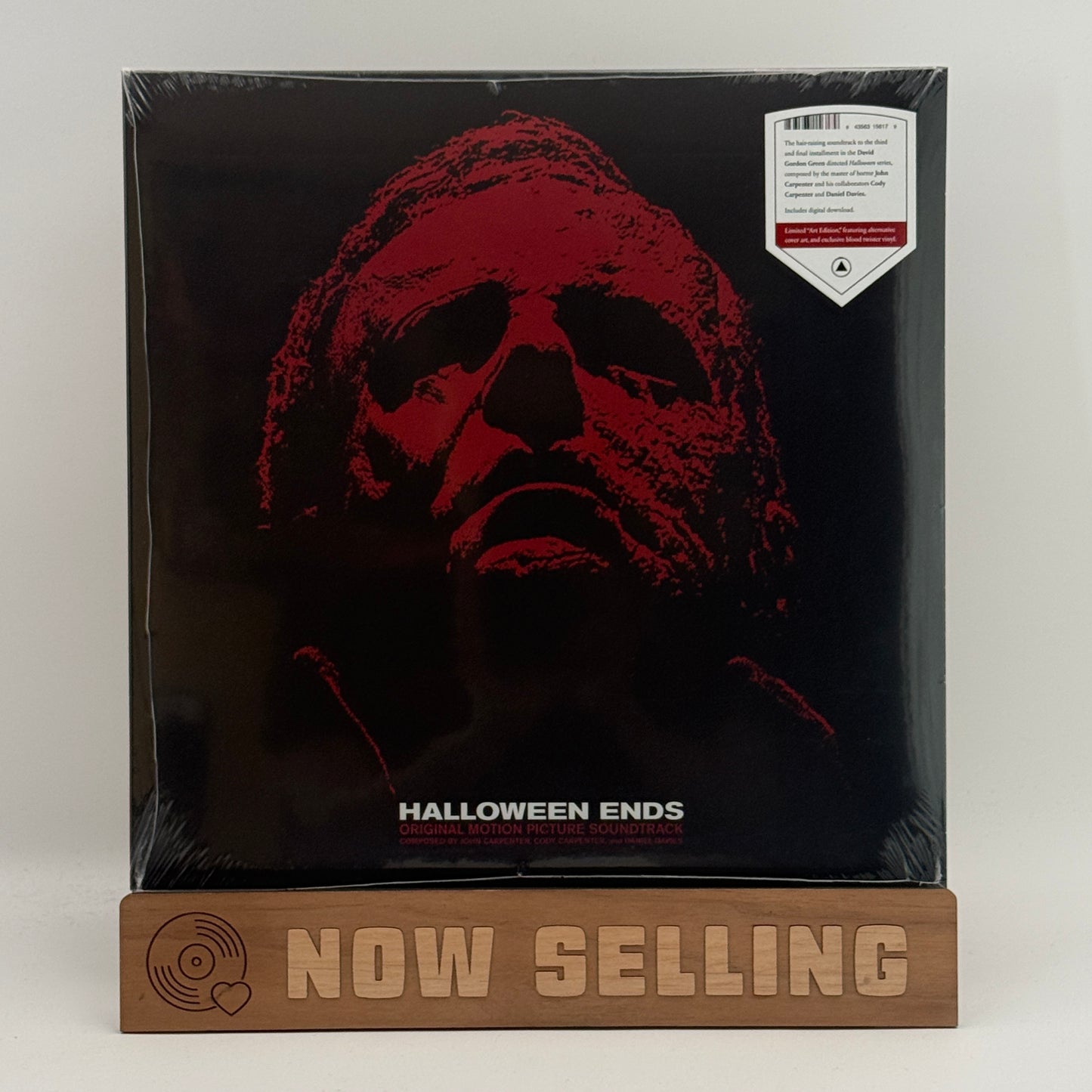 Halloween Ends Soundtrack Vinyl LP Blood Twister Art Edition SEALED w/ Poster