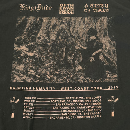 King Dude 2013 Tour T-Shirt Size XL