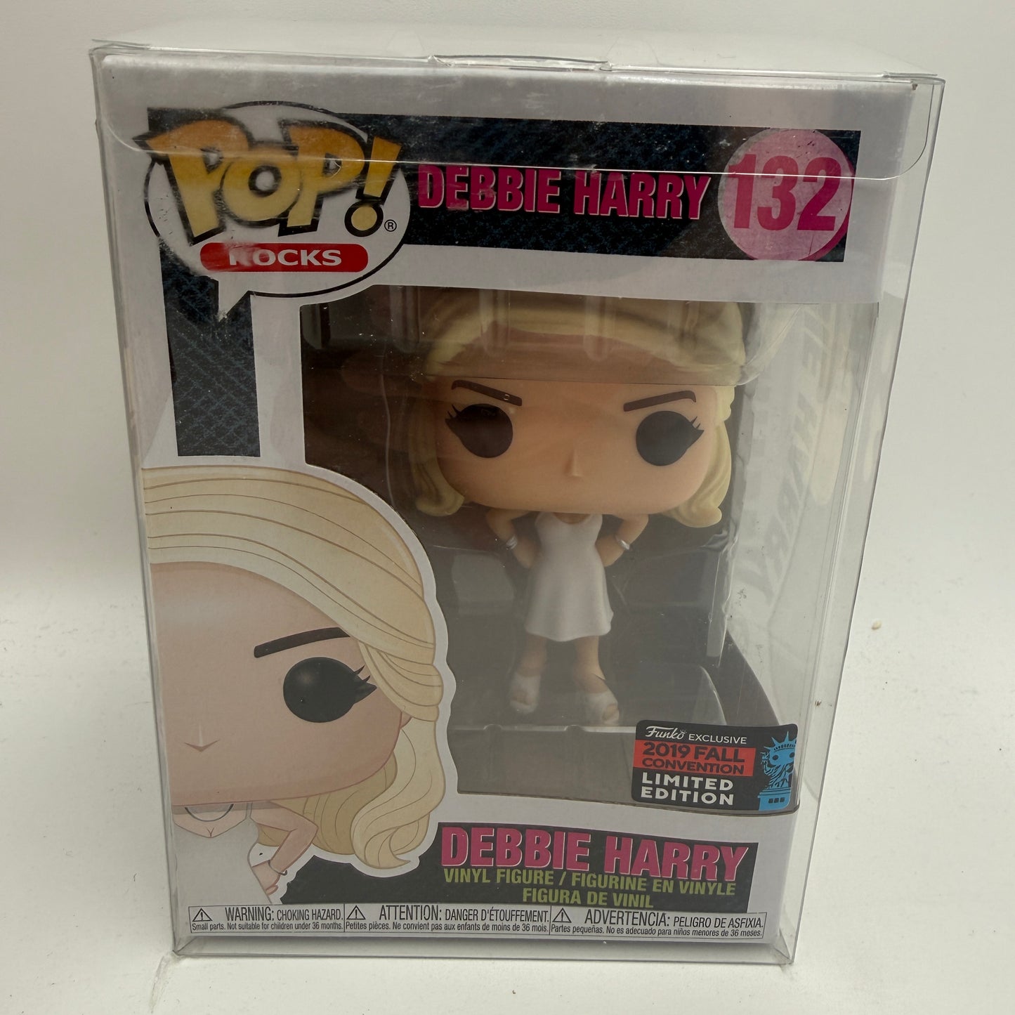 Funko POP! Rocks Debbie Harry Blondie FYE New York Comic Con NYCC Vinyl Figure #132