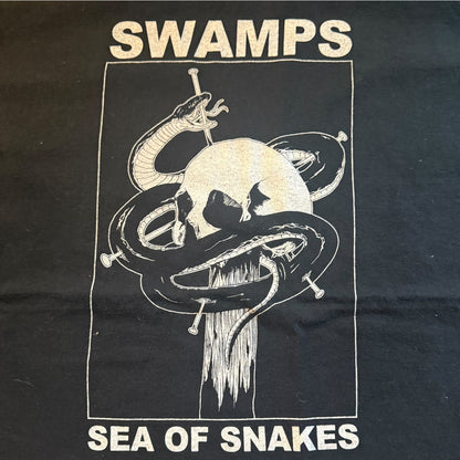 Swamps Hardcore Band Sea Of Snakes T-Shirt Size XXL