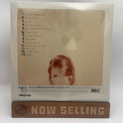 Taylor Swift - 1989 Vinyl LP Crystal Clear & Pink Transparent SEALED Numbered RSD 2018