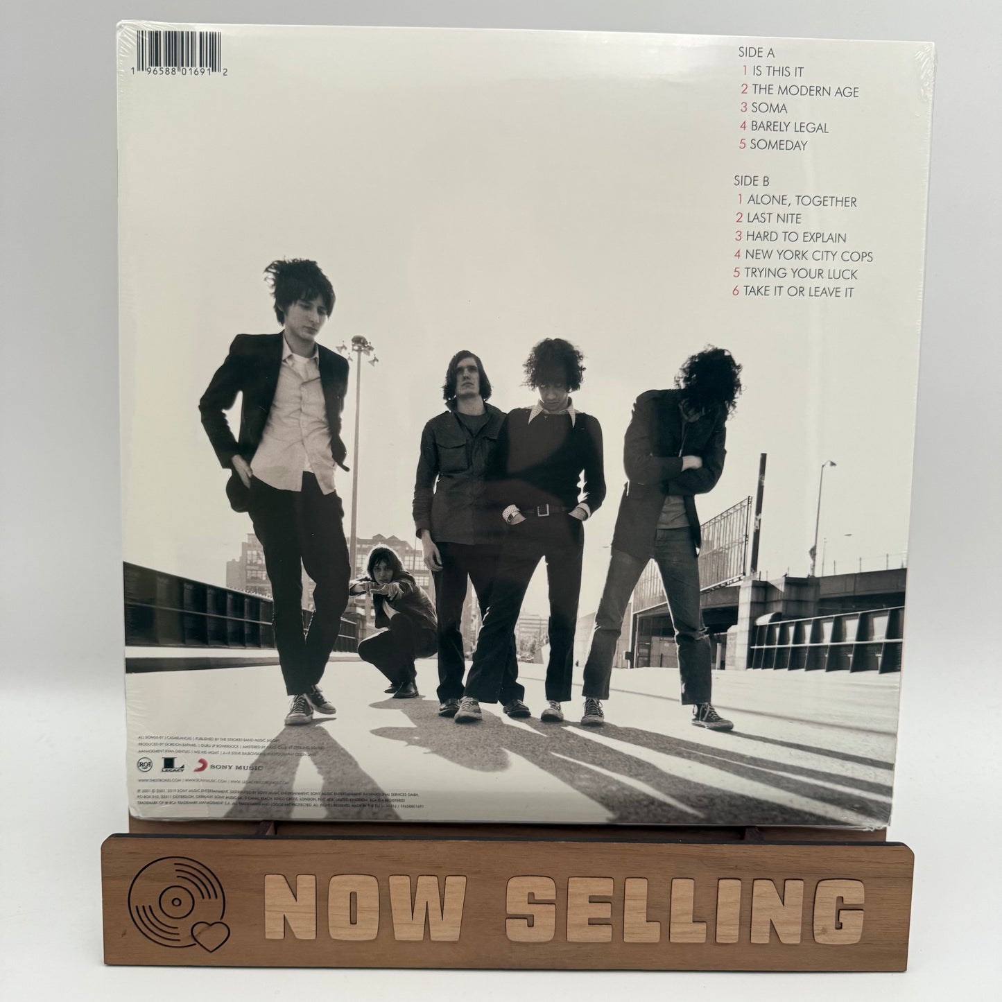 The Strokes - Is This It Vinyl LP SEALED Reissue Red Transparent [DING]