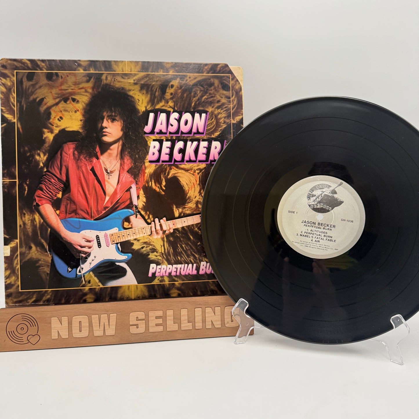 Jason Becker - Perpetual Burn Vinyl LP Original 1st Press