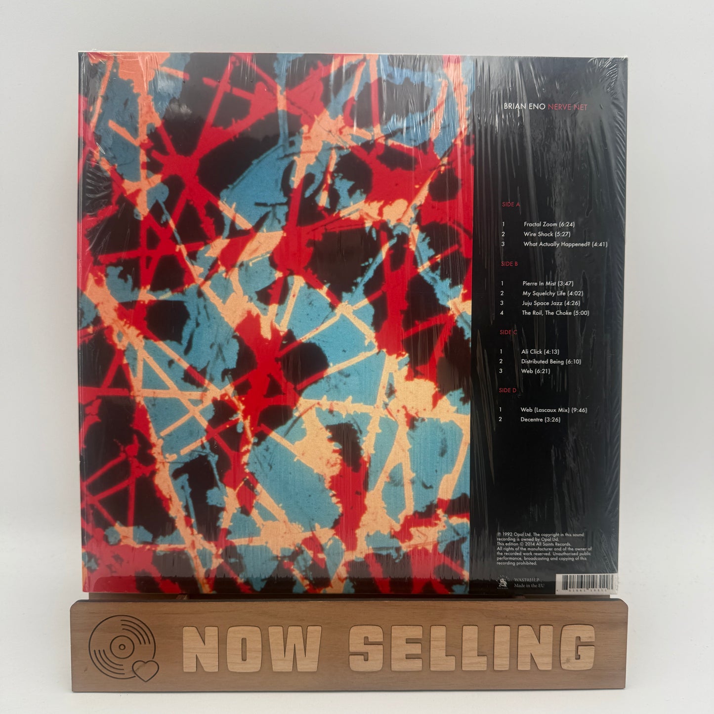 Brian Eno - Nerve Net Vinyl LP Reissue