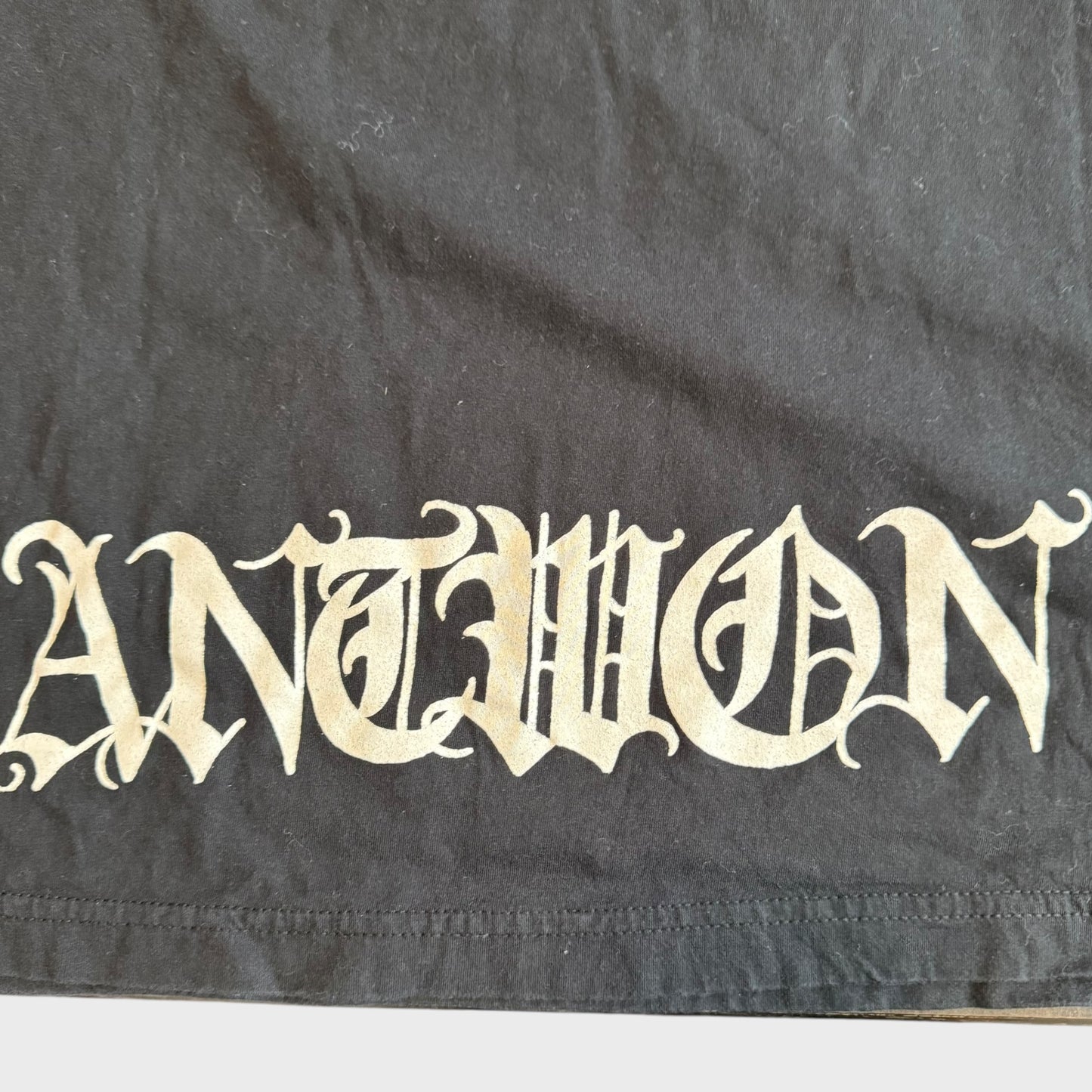Antwon Skull Flower Long Sleeve T-Shirt Size L Hip Hop Rap Lil Ugly Mane