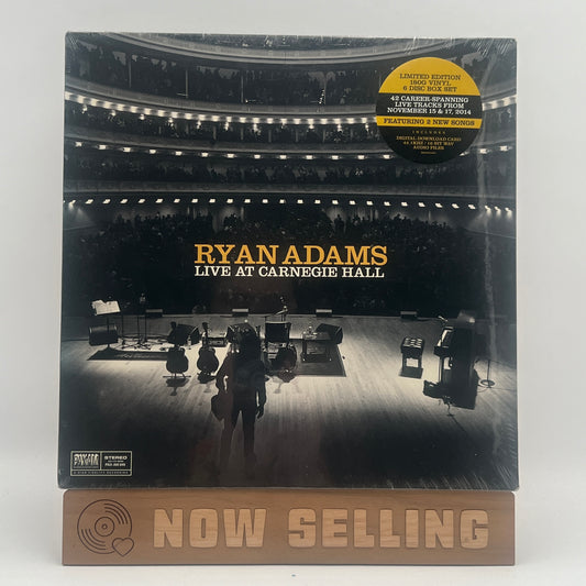 Ryan Adams - Live At Carnegie Hall Vinyl LP First Pressing 6LP Box Set SEALED