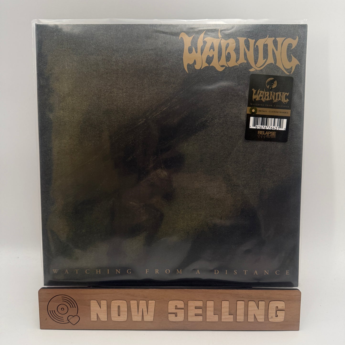 Warning Band - Watching From A Distance Vinyl LP Reissue Green Gold Marble