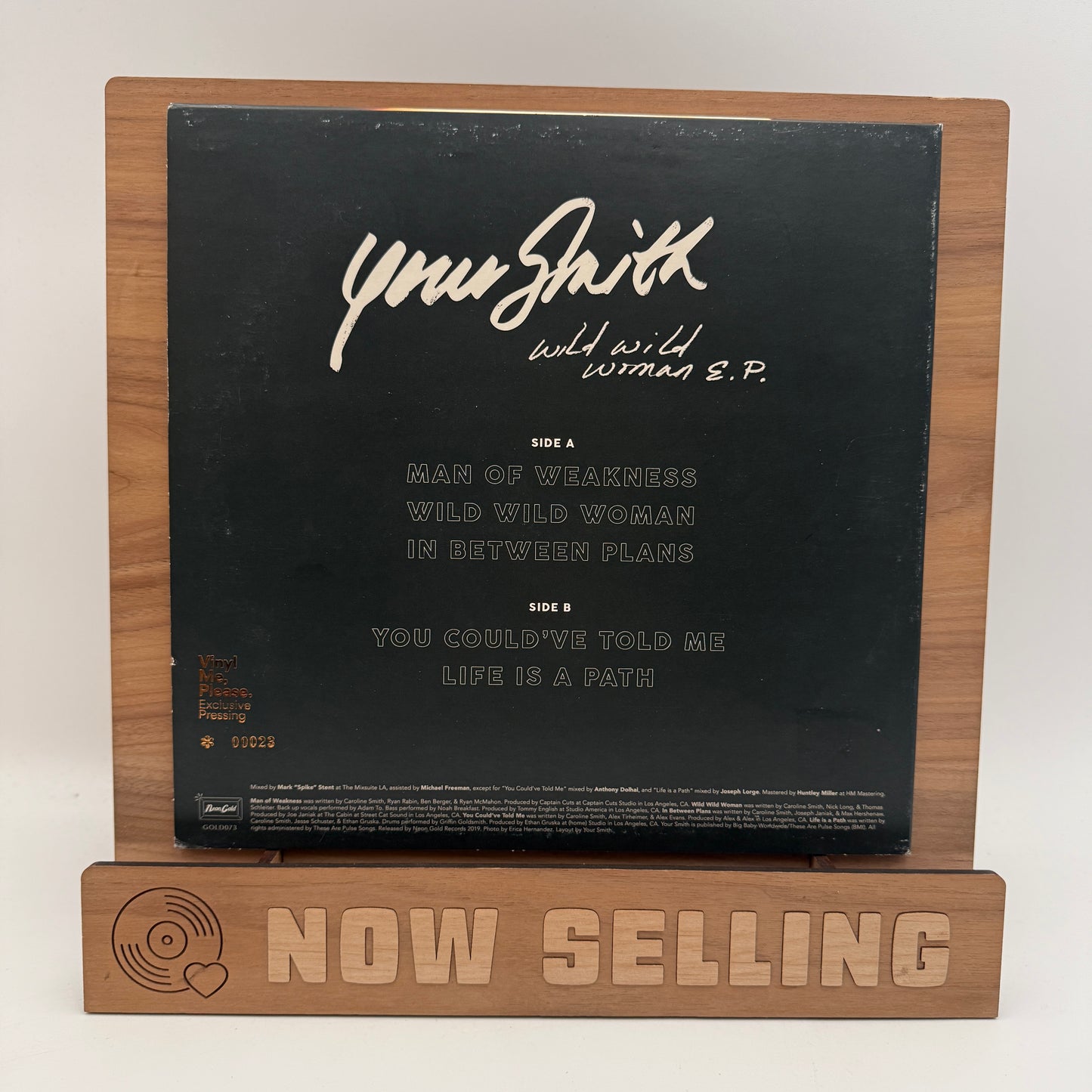 Your Smith - Wild Wild Woman E.P. Vinyl EP Brown In Clear Numbered Vinyl Me Please