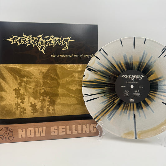 Undying - The Whispered Lies Of Angels Vinyl LP Reissue Gold Bone White Splatter