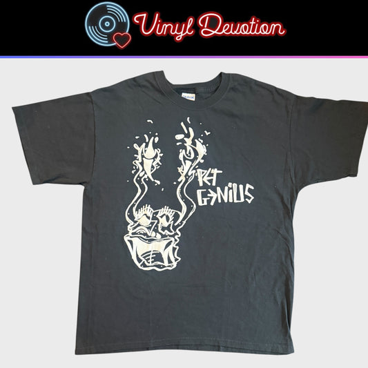 Pet Genius Band 2007 Vintage T-Shirt Size M Cave In Doomriders Zozobra Stephen Brodsky