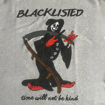 Blacklisted Band Time Will Not Be Kind T-Shirt Size L