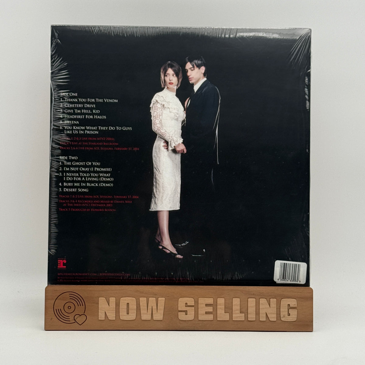 My Chemical Romance - Life On The Murder Scene Vinyl LP Clear w/ Red Splatter SEALED RSD