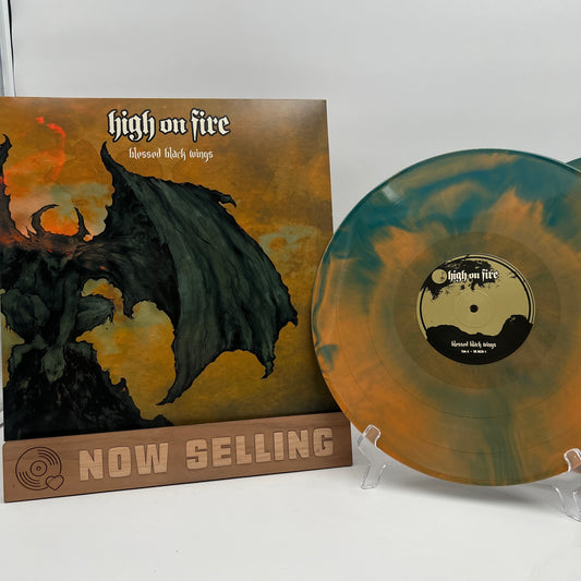 High On Fire - Blessed Black Wings Vinyl LP Custom Galaxy Effect