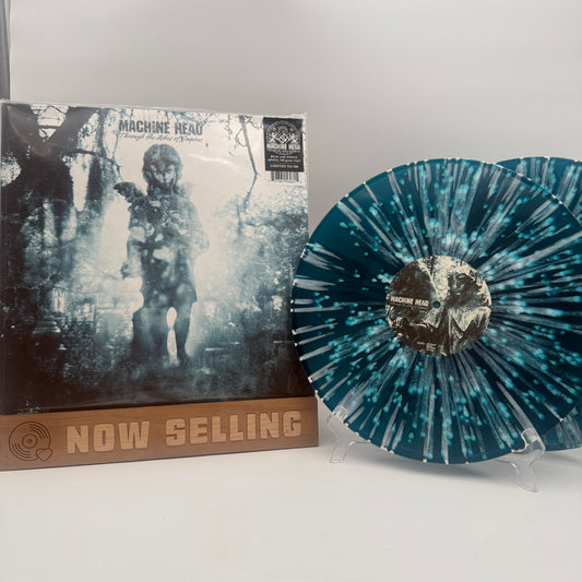 Machine Head - Through The Ashes Of Empires Vinyl LP Blue w/ White Splatter