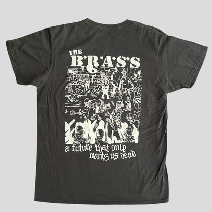 The Brass Oi Punk Band A Future That Only Wants Us Dead T-Shirt Size M