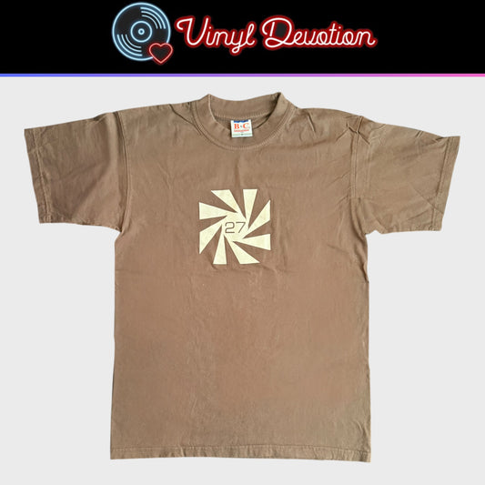 27 Band Try / Night Brown Vintage T-Shirt Size M Cave In Zozobra Anodyne