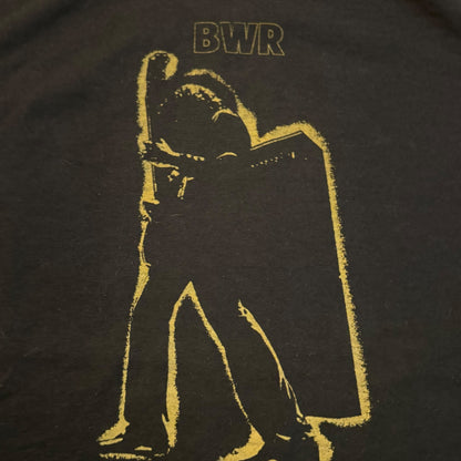Big Wheel Recreation Record Label T. Rex RIP Vintage T-Shirt Size L Jimmy Eat World Fastbreak