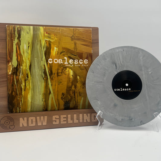 Coalesce - 002 / A Safe Place Vinyl 10" Gray White Swirl Second Nature Recordings