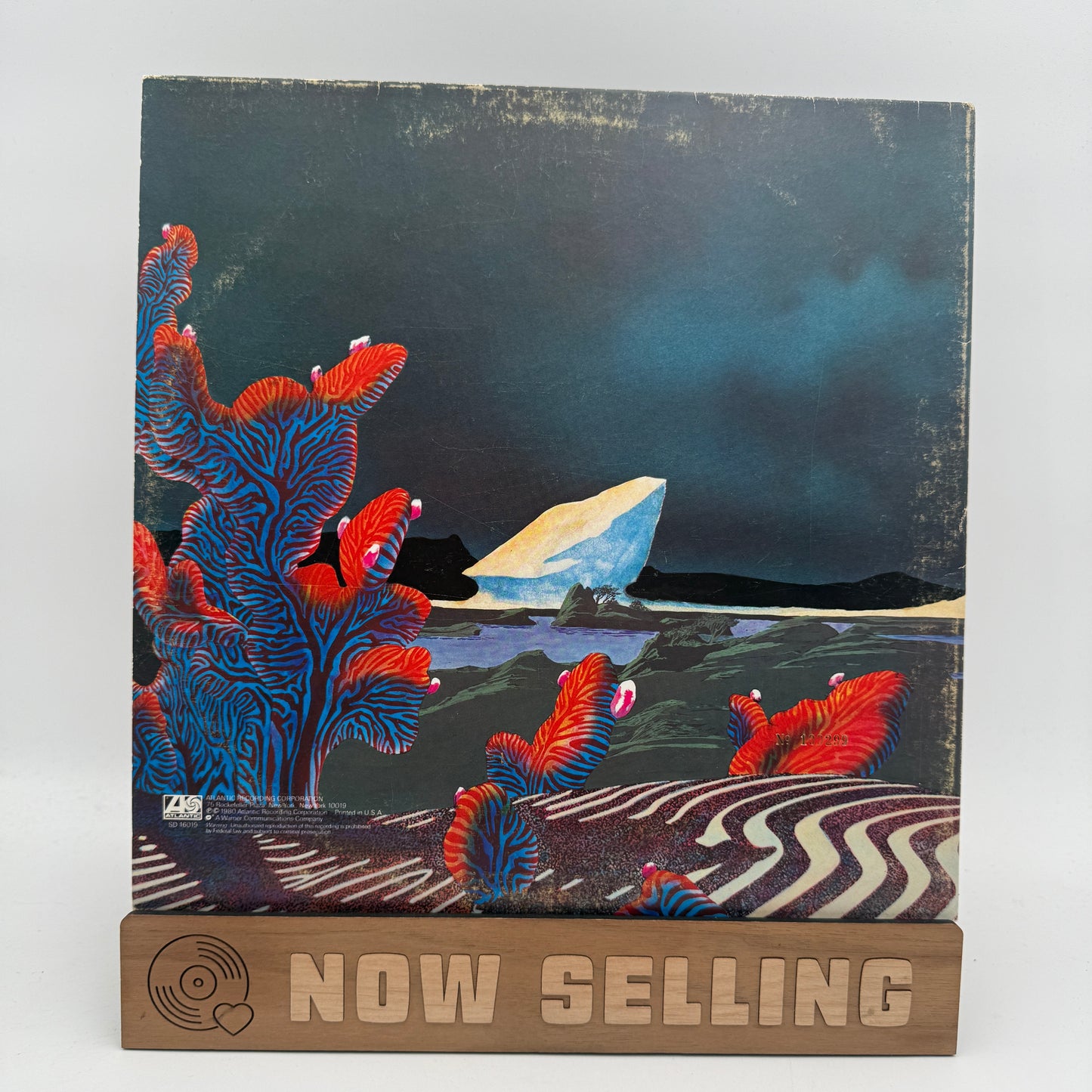 Yes Band - Drama Vinyl LP Original 1st Press Promo Numbered