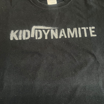Kid Dynamite Band Skull Lightning Bolts T-Shirt Size L