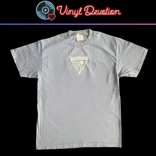 Keelhaul Band Logo Blue Vintage T-Shirt Size M Hydra Head Ringworm Integrity Craw False Hope