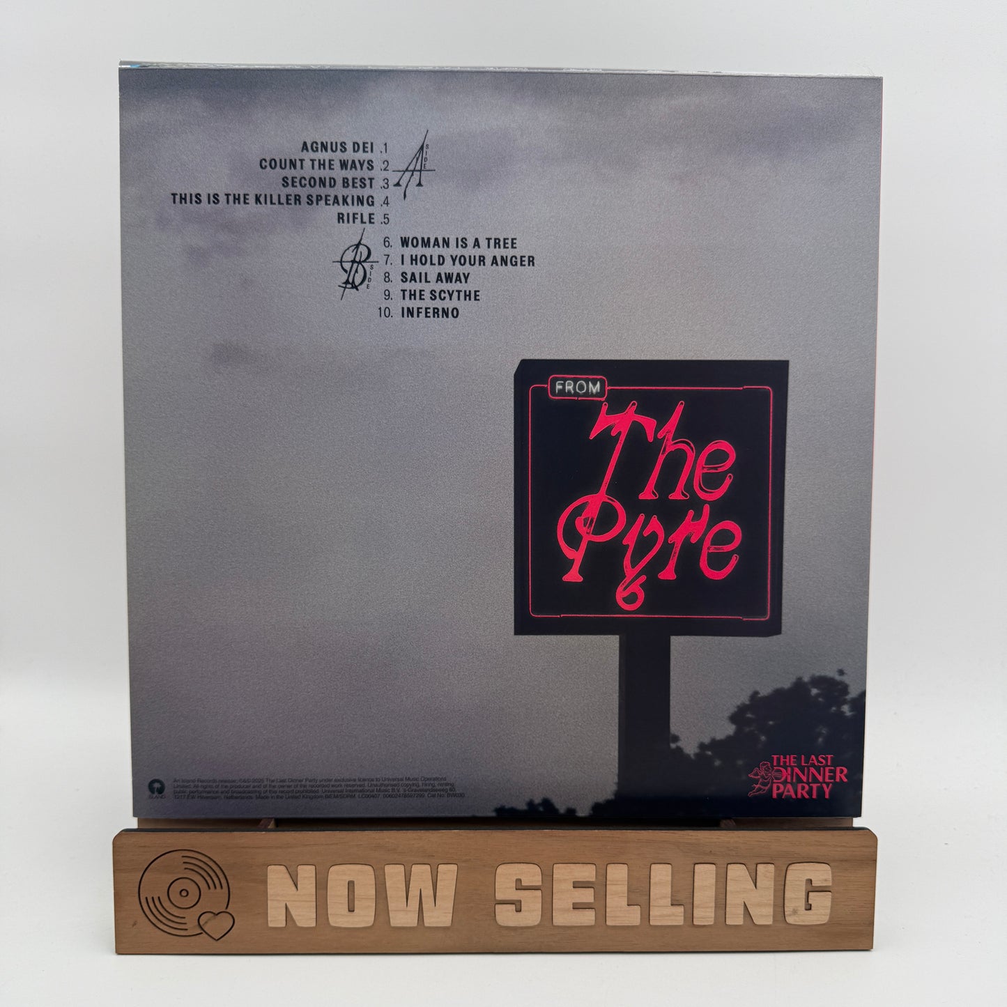 The Last Dinner Party - From The Pyre Vinyl LP Film Noir Edition Liquid Filled