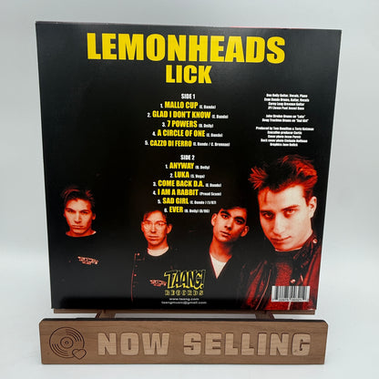 The Lemonheads - Lick Vinyl LP Reissue Yellow