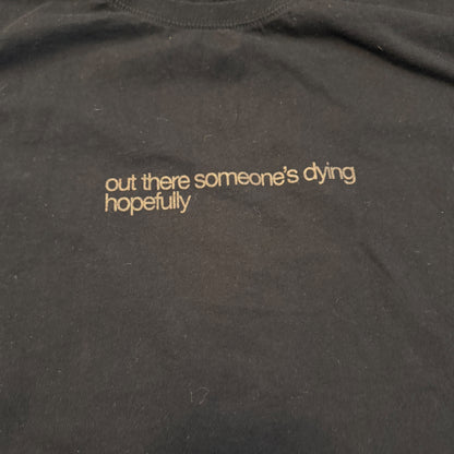 Khanate Band Out There Someone Is Dying Hopefully T-Shirt Size L Slim Fit Sunn O))) Burning Witch