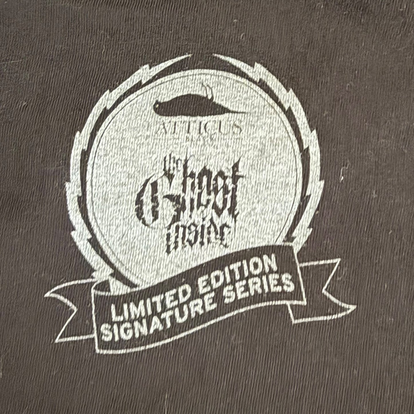 The Ghost Inside Band Limited Edition Signature Series Atticus Clothing T-Shirt Size L