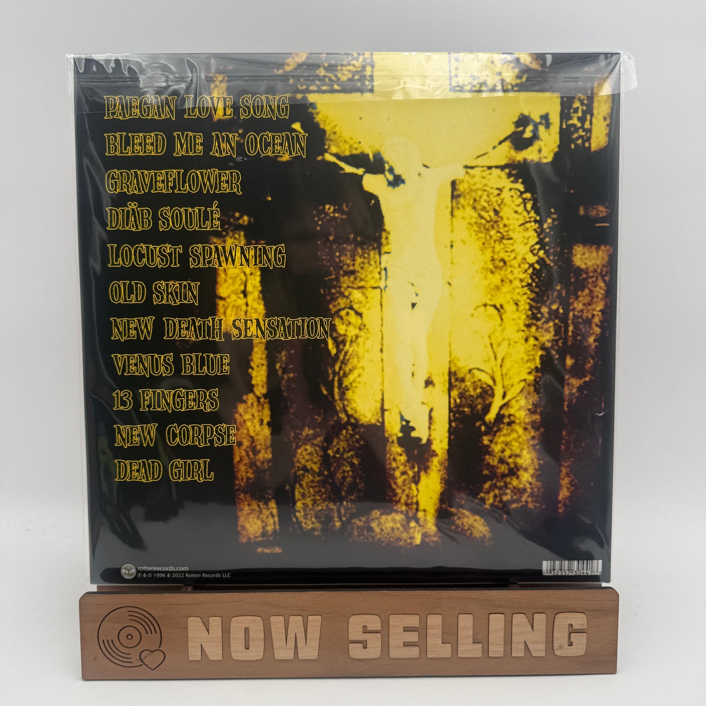 Acid Bath - Paegan Terrorism Tactics Vinyl LP 180 Gram Clear Orange /  Opaque Yellow Smoke