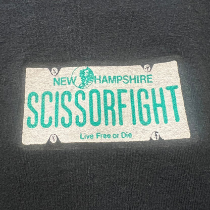 Scissorfight Band New Hampshire Live Free Or Die Long Sleeve T-Shirt Size XL
