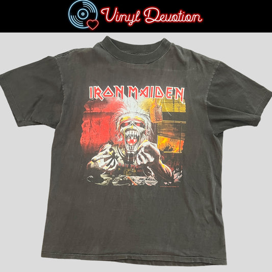 Iron Maiden Band A Real Dead One 1993 Vintage T-Shirt Size L