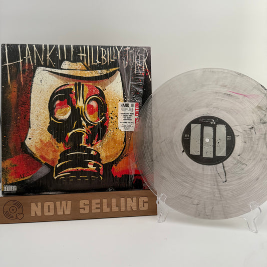 Hank Williams III - Hillbilly Joker Vinyl LP Clear w/ Swirl