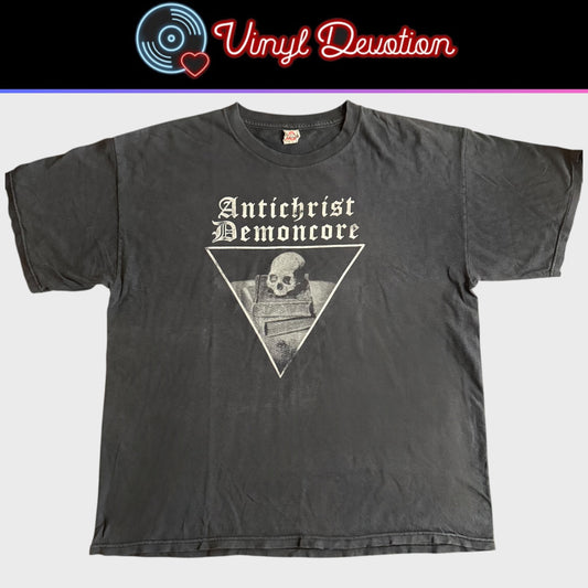 ACxDC Band Skull T-Shirt Size XL Antichrist Demoncore