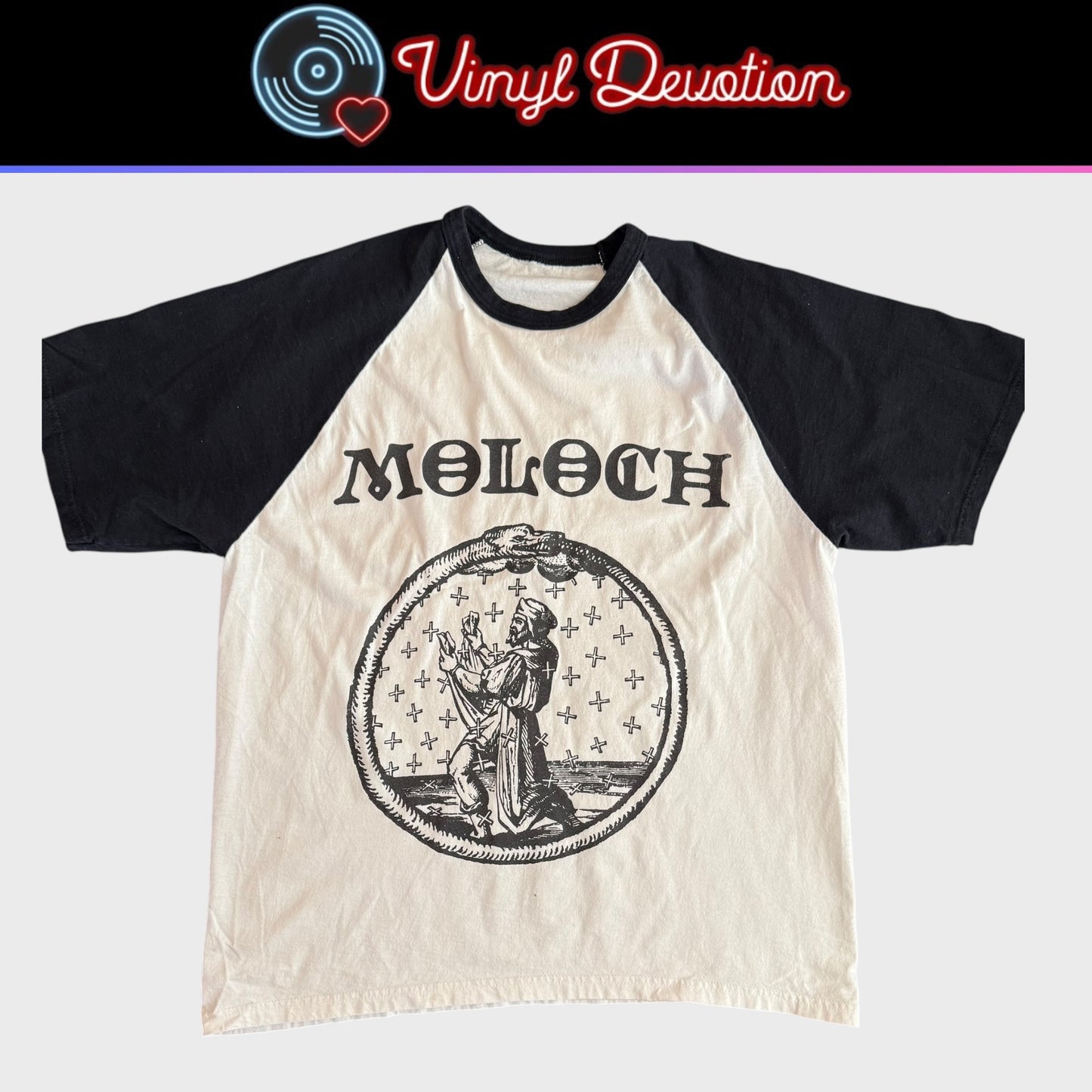 Moloch Band Baseball / Raglan T-Shirt Size L