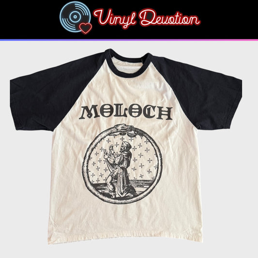 Moloch Band Baseball / Raglan T-Shirt Size L