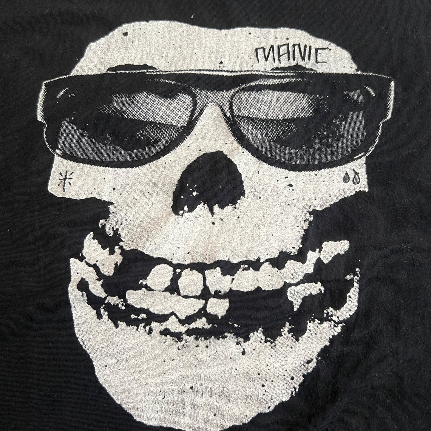 Manic Hispanic Band T-Shirt Size L Chicano Punk Adolescents